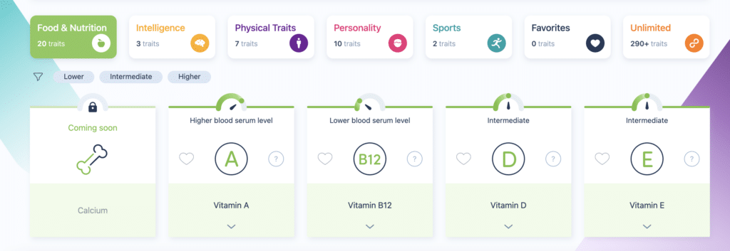 Genomelink report 